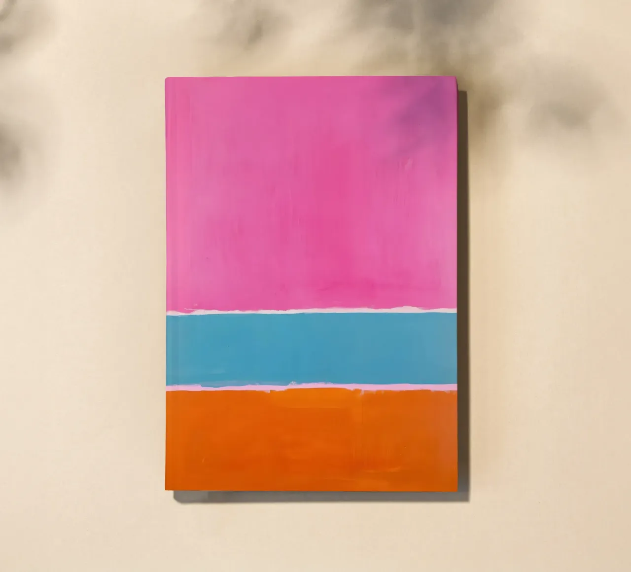 Three-layer play of colours notebook by Euphoria Theresa