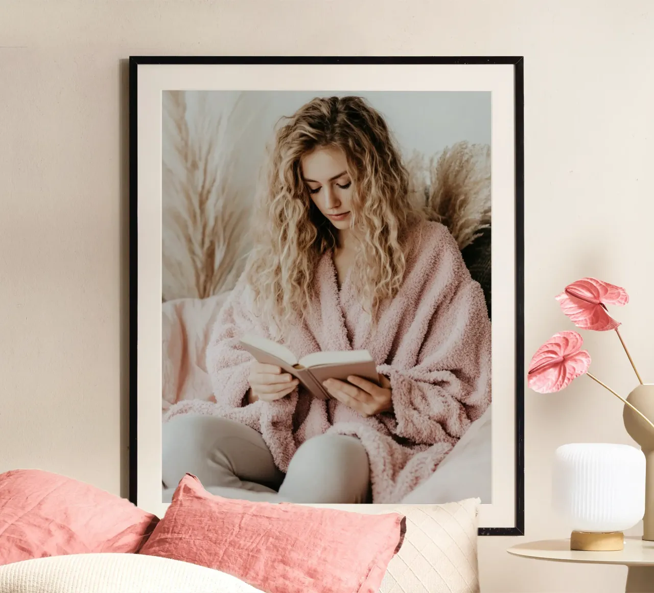 Blush Serenity poster da PhotoVibe Decor