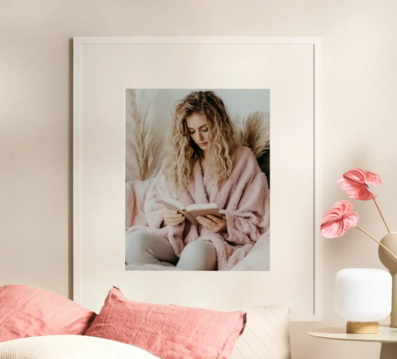 Blush Serenity poster da PhotoVibe Decor