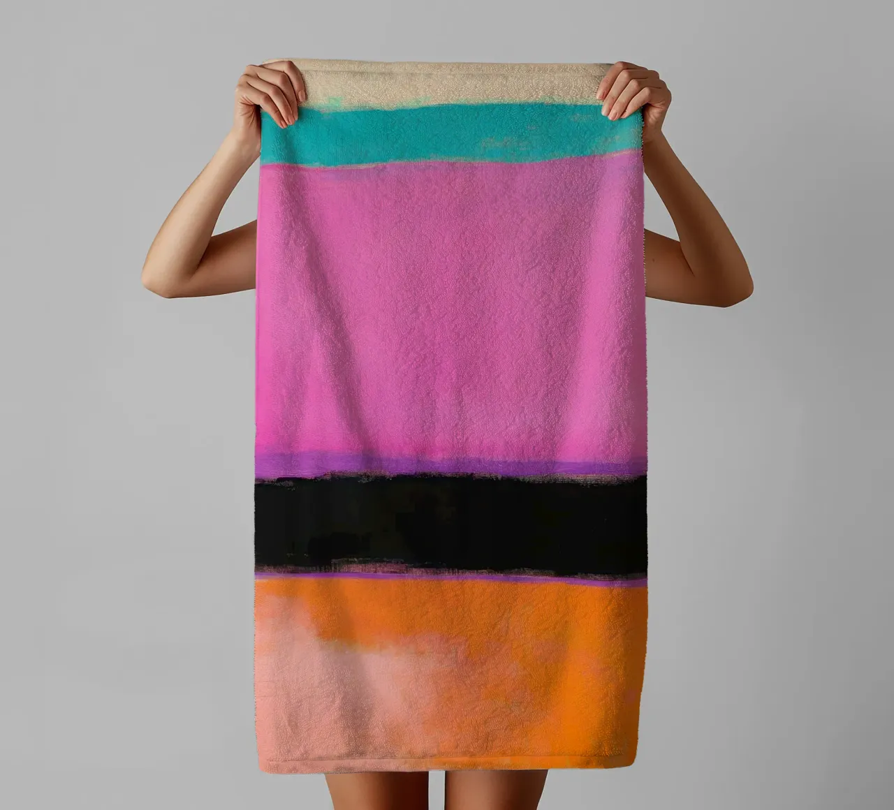 Equilibrio nei colori asciugamano da bagno da Euphoria Theresa