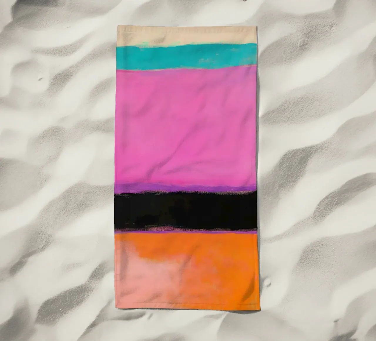 Equilibrio nei colori telo mare da Euphoria Theresa