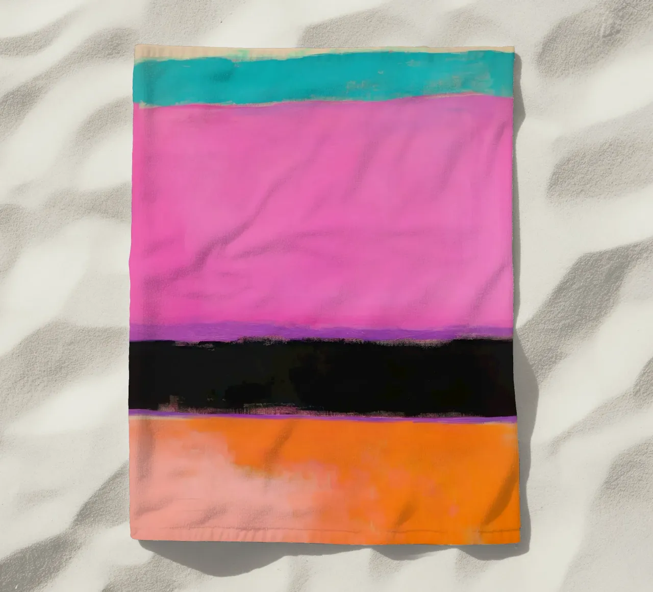 Equilibrio nei colori telo mare da Euphoria Theresa