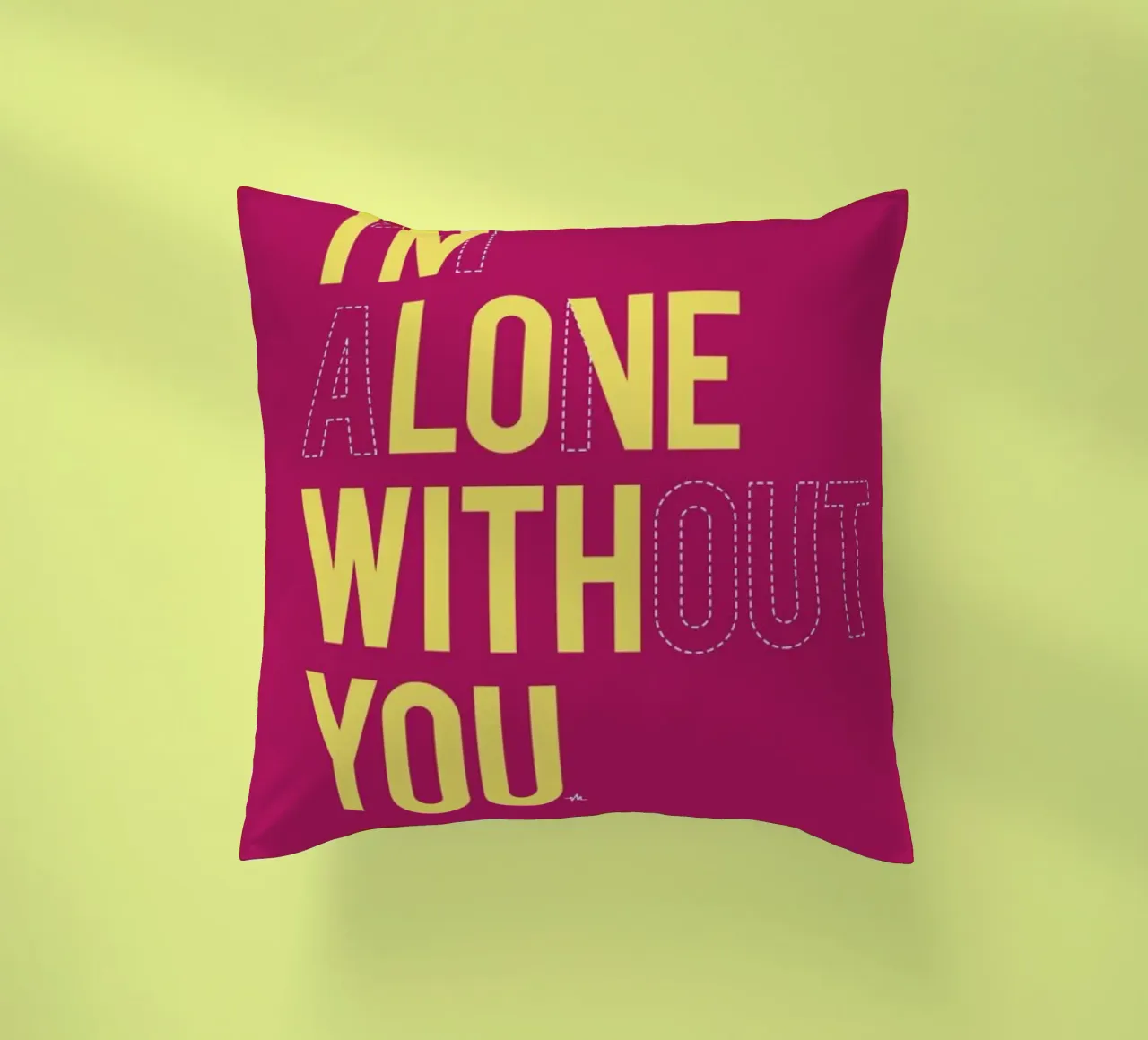 In love with you cuscino da Viktor Hertz