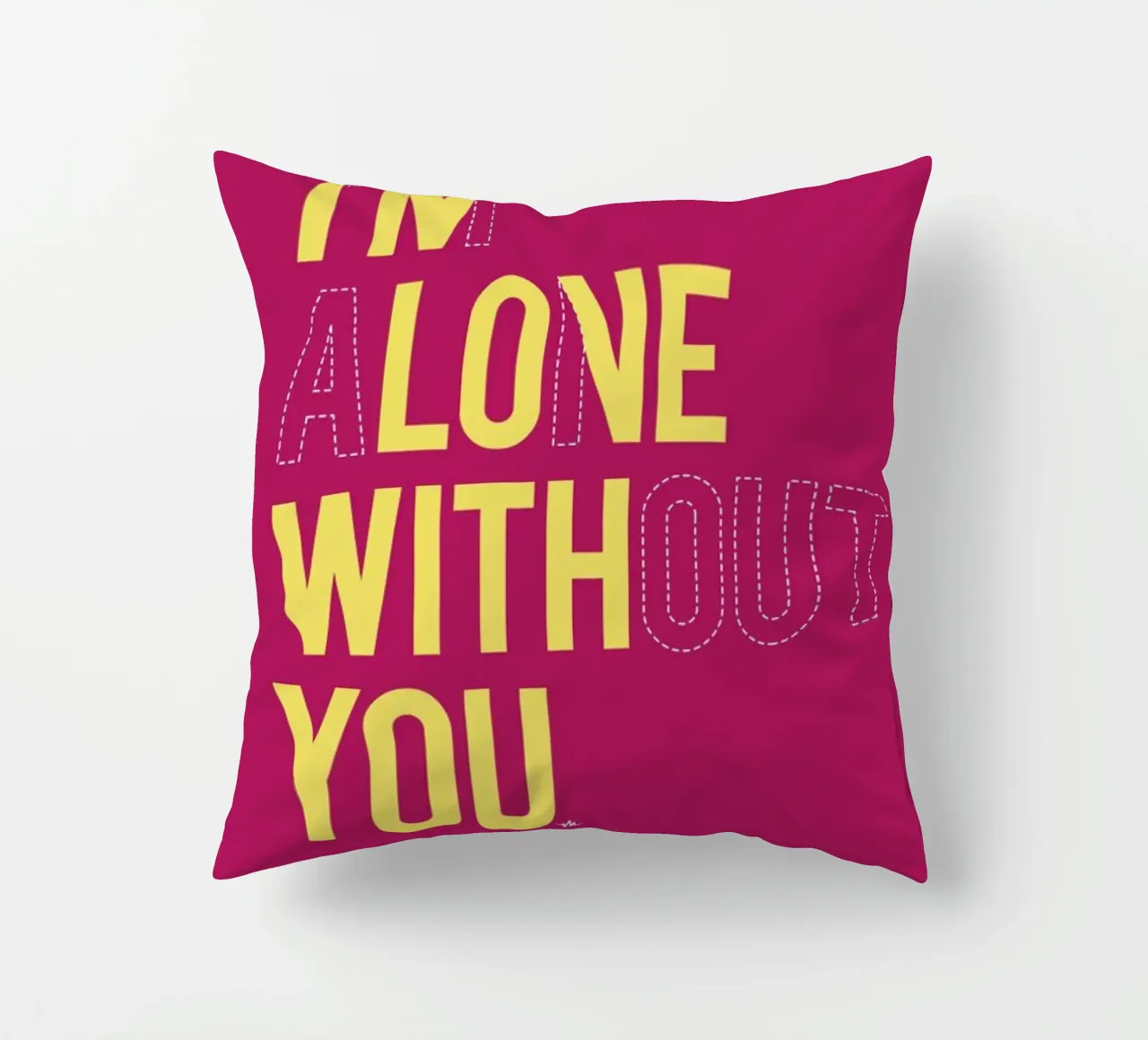 In love with you cuscino da Viktor Hertz
