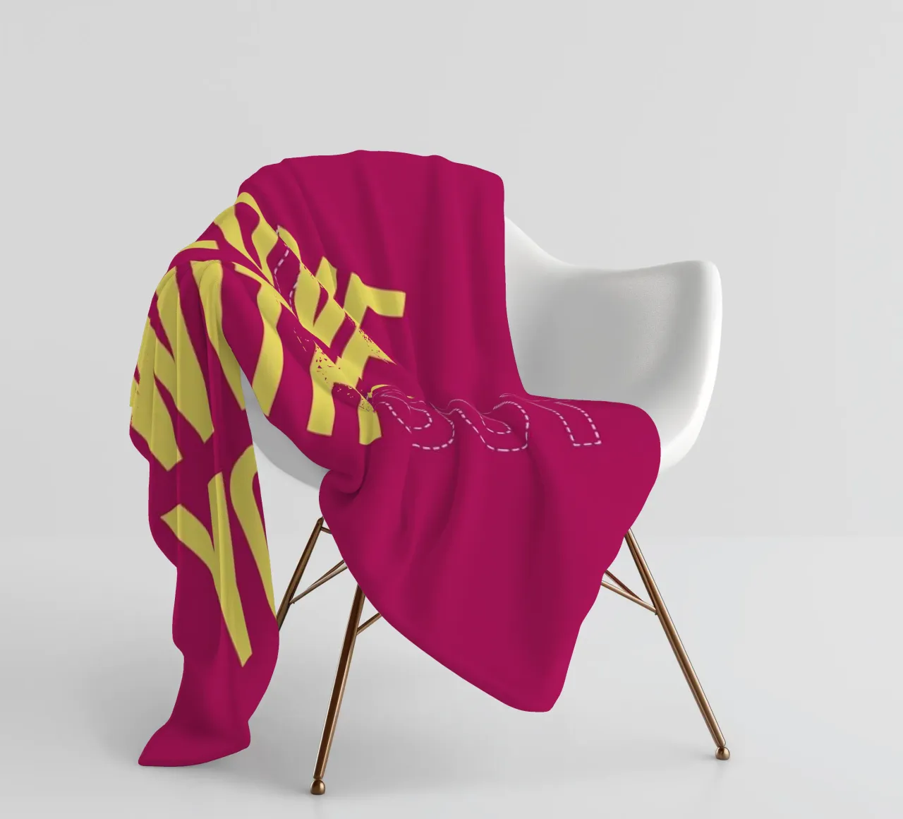 In love with you fleece blanket by Viktor Hertz