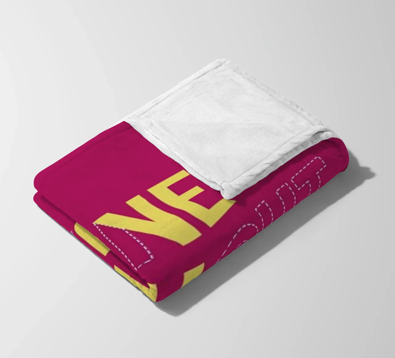 In love with you fleece blanket by Viktor Hertz