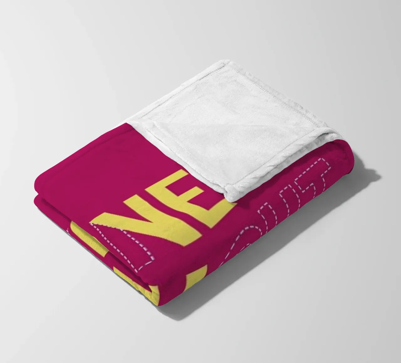 In love with you fleece blanket by Viktor Hertz