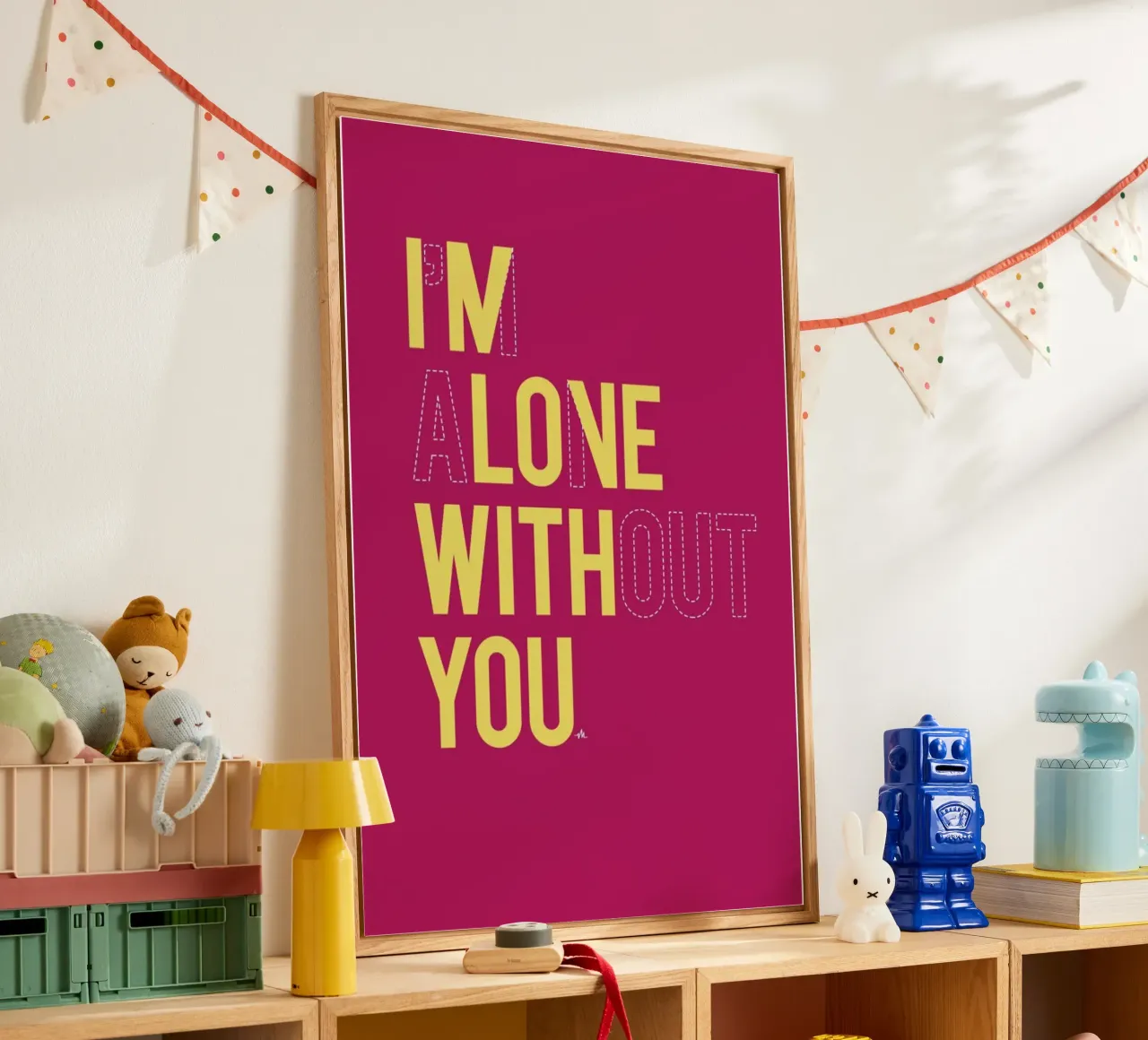 In love with you plexiglass da Viktor Hertz