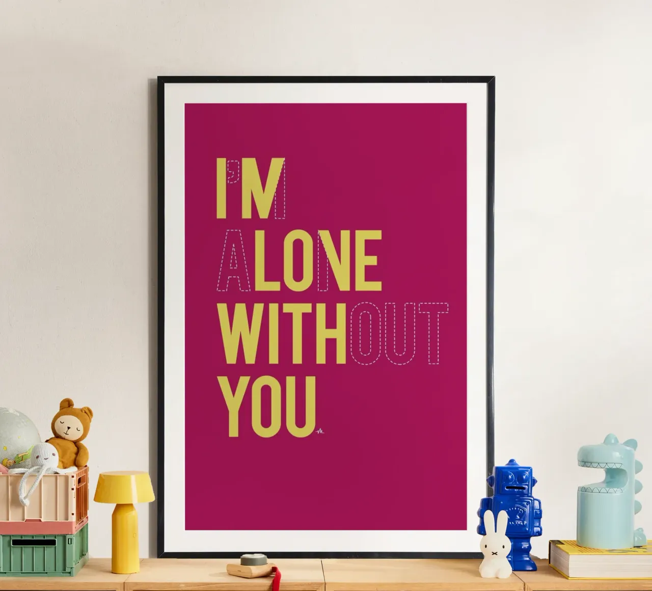 In love with you poster da Viktor Hertz