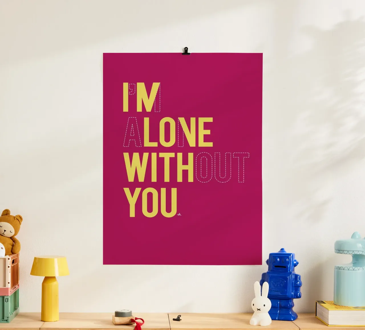In love with you poster da Viktor Hertz