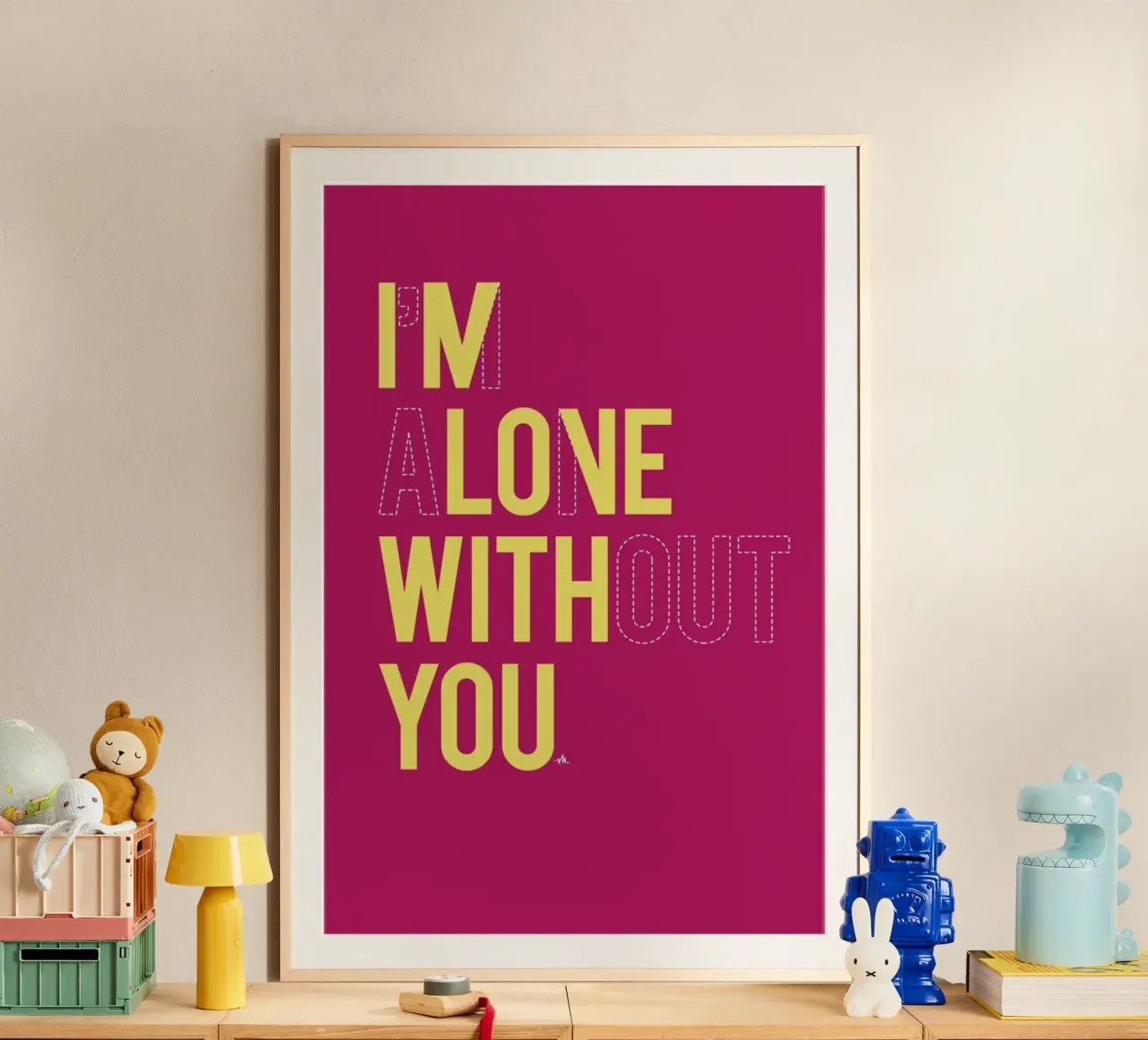 In love with you poster da Viktor Hertz