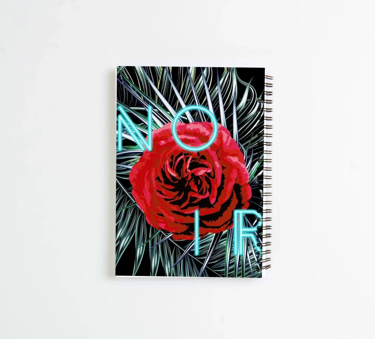 Noir spiral notebook by Mayka ienova