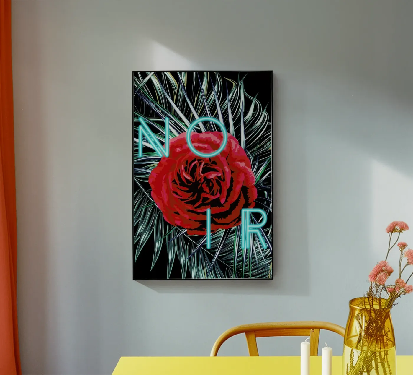 Noir Acryl-Glas von Mayka ienova