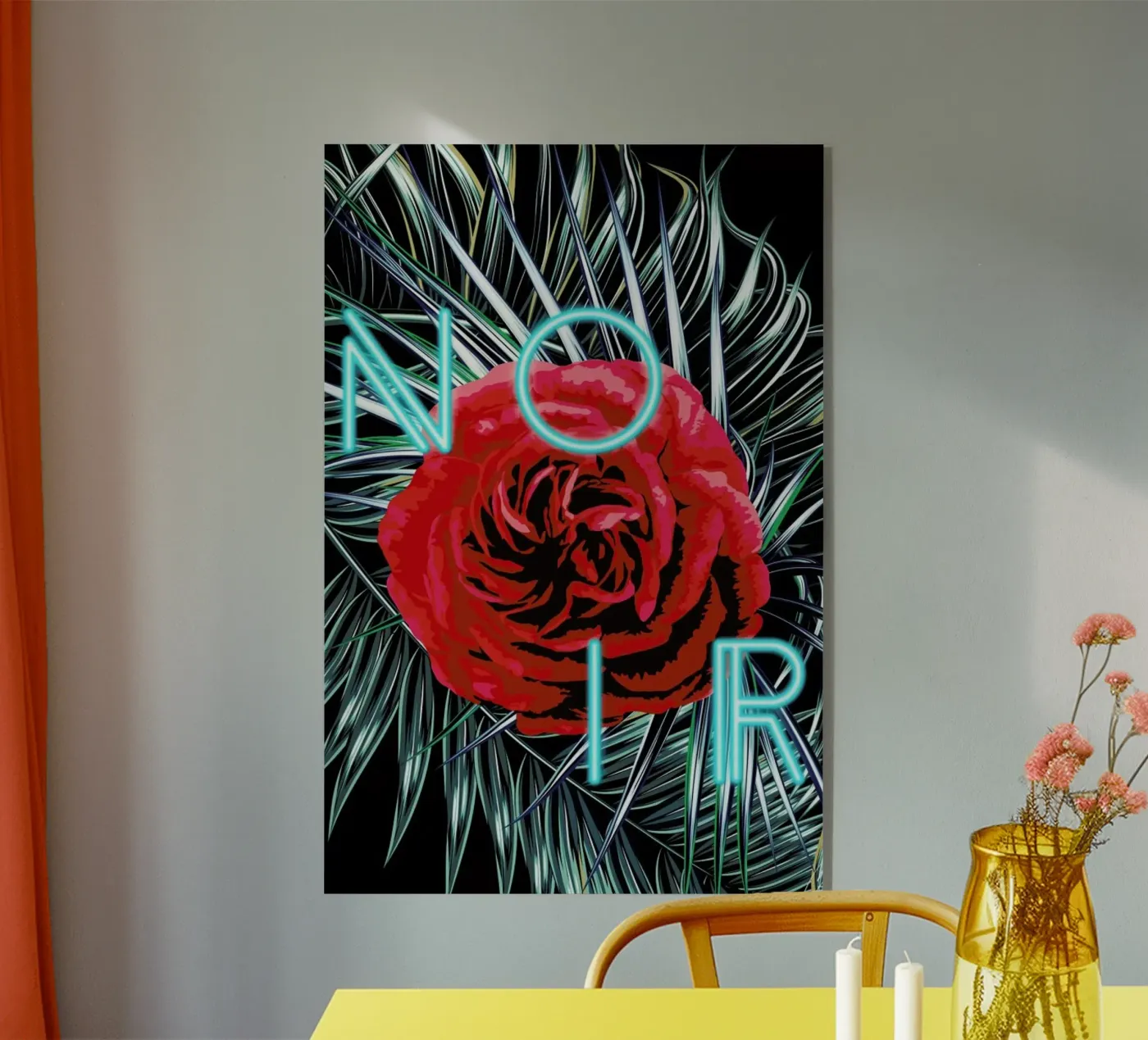 Noir Acryl-Glas von Mayka ienova