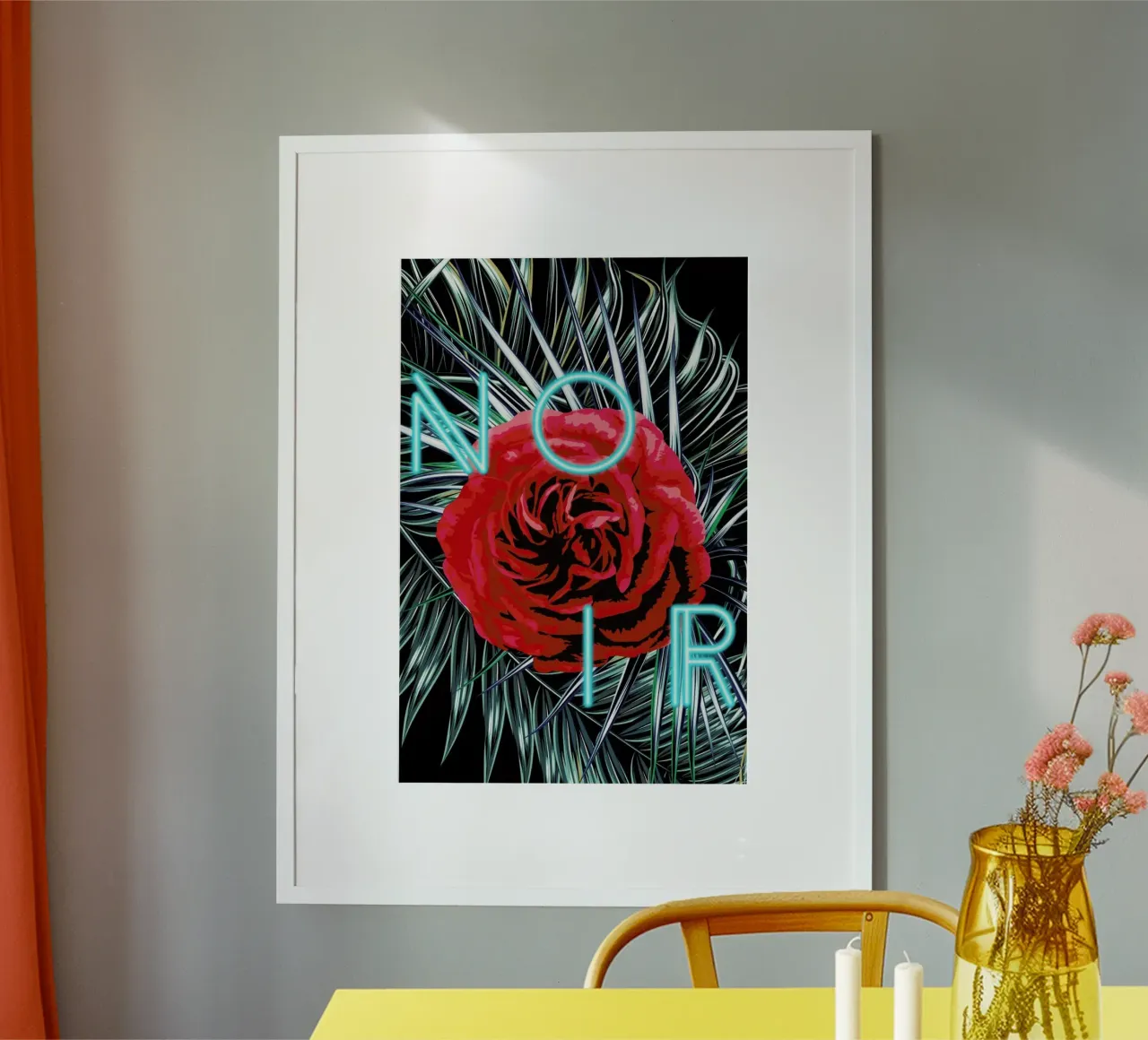 Noir poster by Mayka ienova