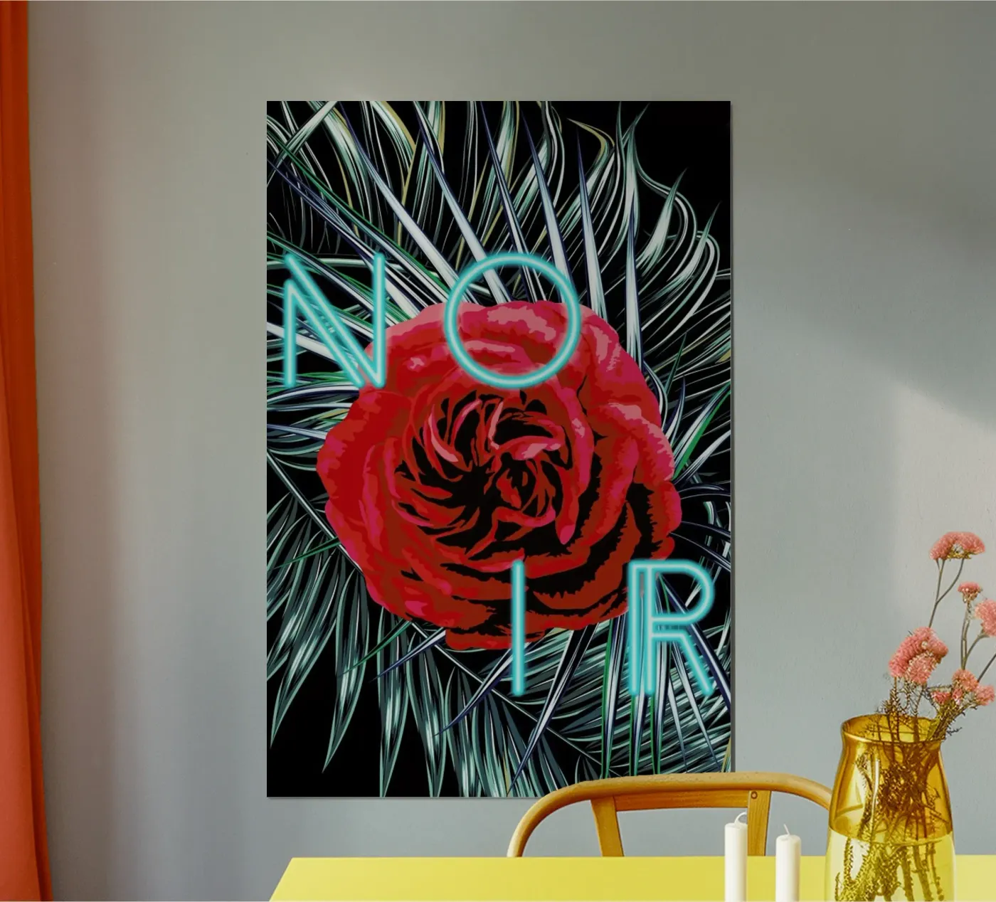 Noir poster van Mayka ienova