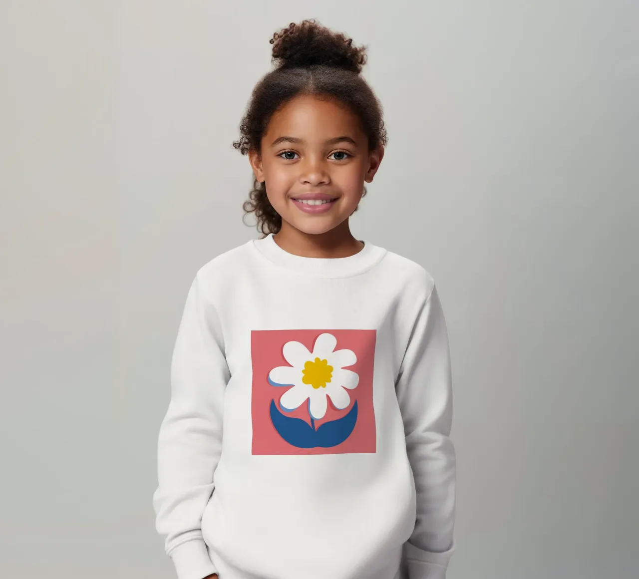Pop Art Daisy felpa bambino da Moonlite Desire