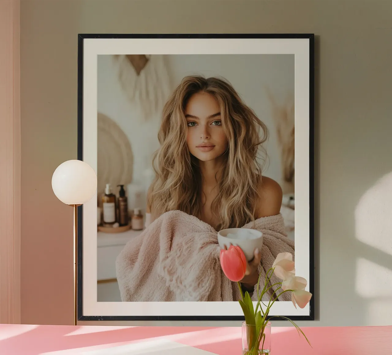 Blush Serenity carta hahnemühle da PhotoVibe Decor