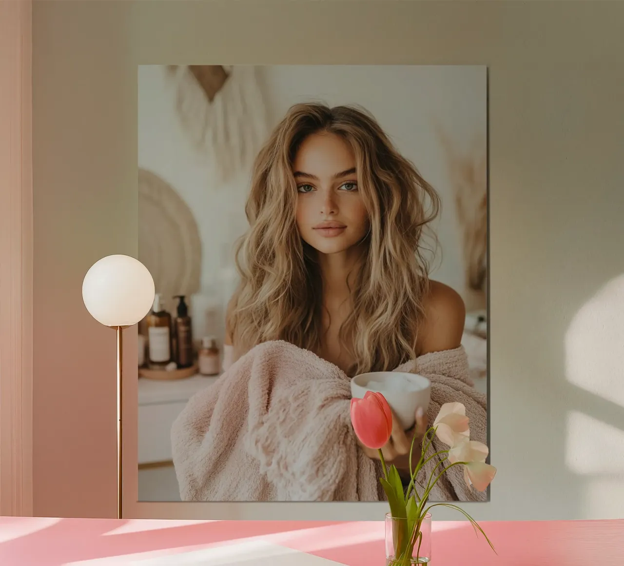 Blush Serenity carta hahnemühle da PhotoVibe Decor