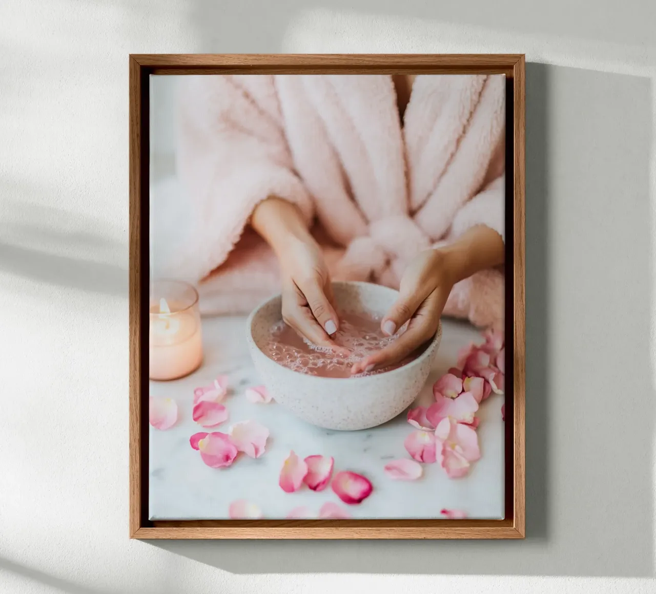 Blush Serenity tela da PhotoVibe Decor
