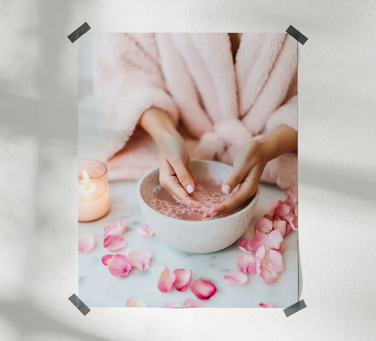 Blush Serenity carta hahnemühle da PhotoVibe Decor