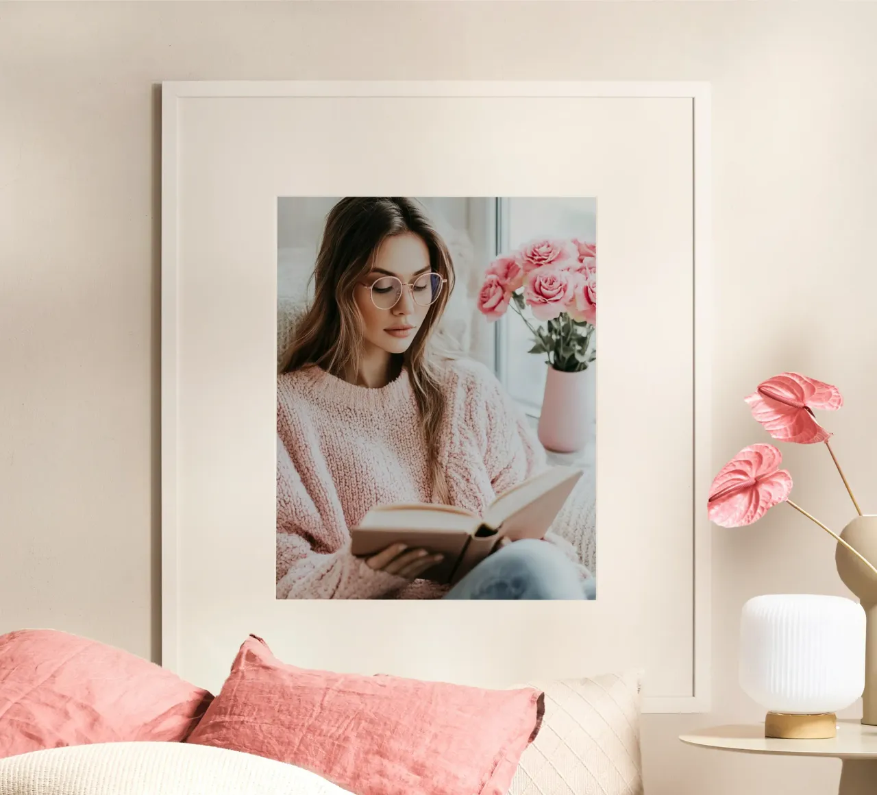 Blush Serenity poster da PhotoVibe Decor