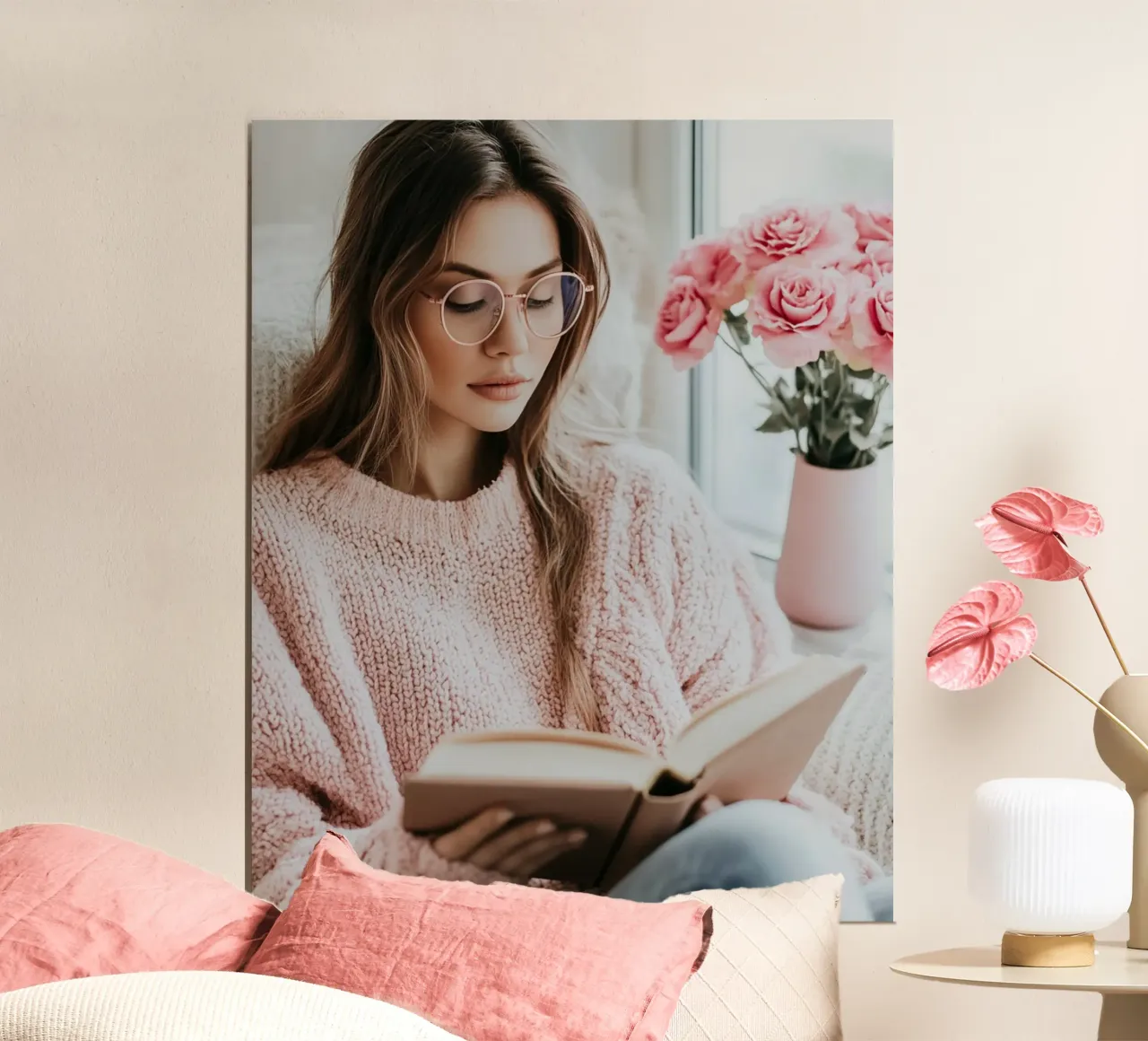 Blush Serenity poster da PhotoVibe Decor