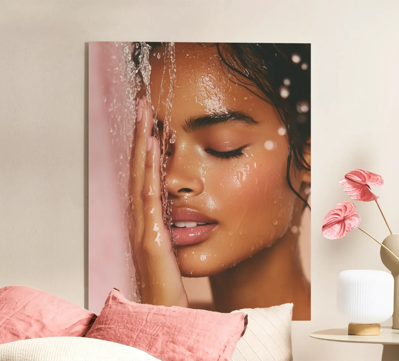 Blush Serenity plexiglass da PhotoVibe Decor