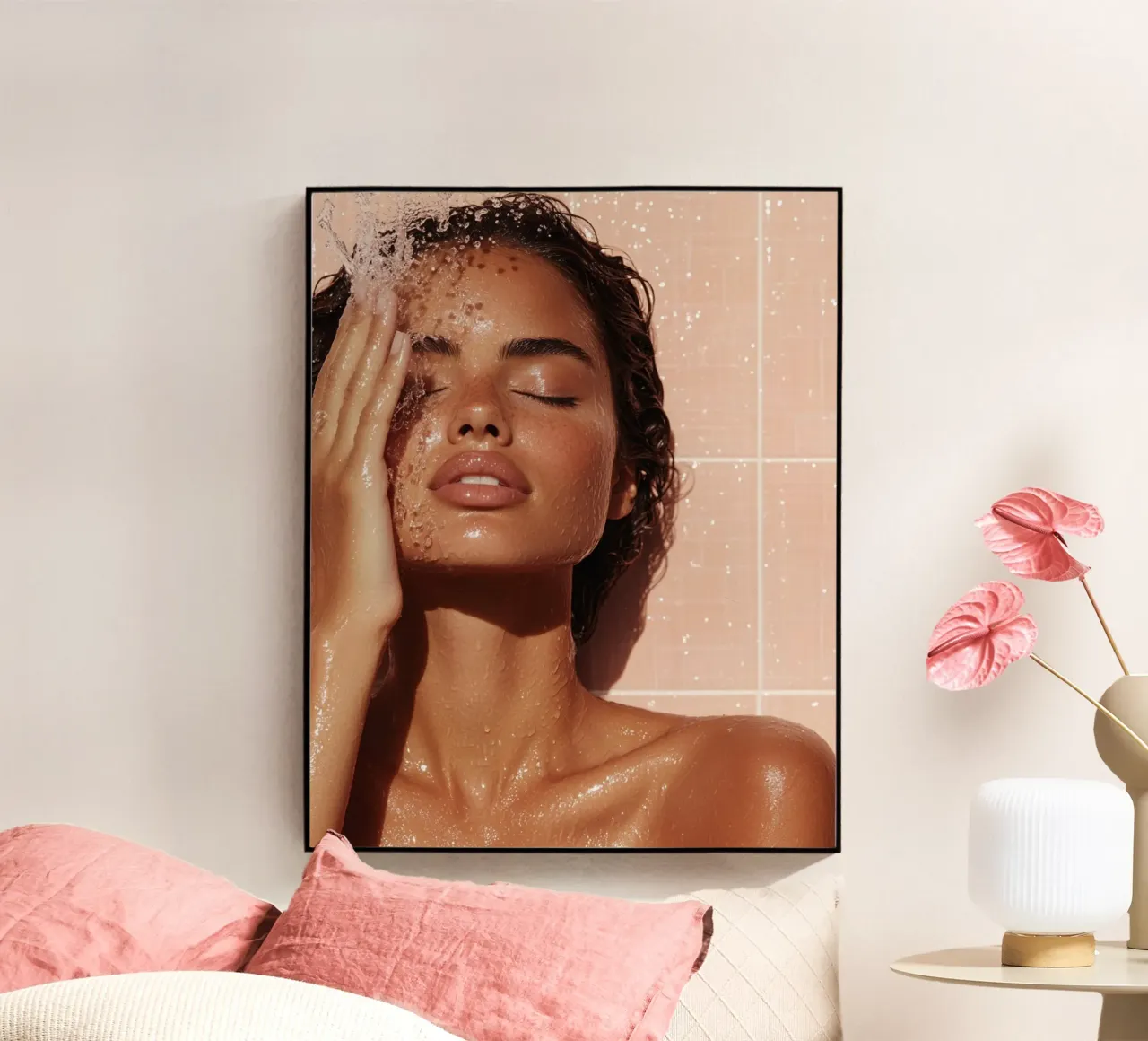 Blush Serenity plexiglass da PhotoVibe Decor