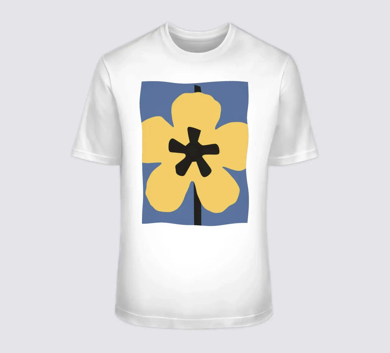 Asterisco grafico in fiore t-shirt da Moonlite Desire