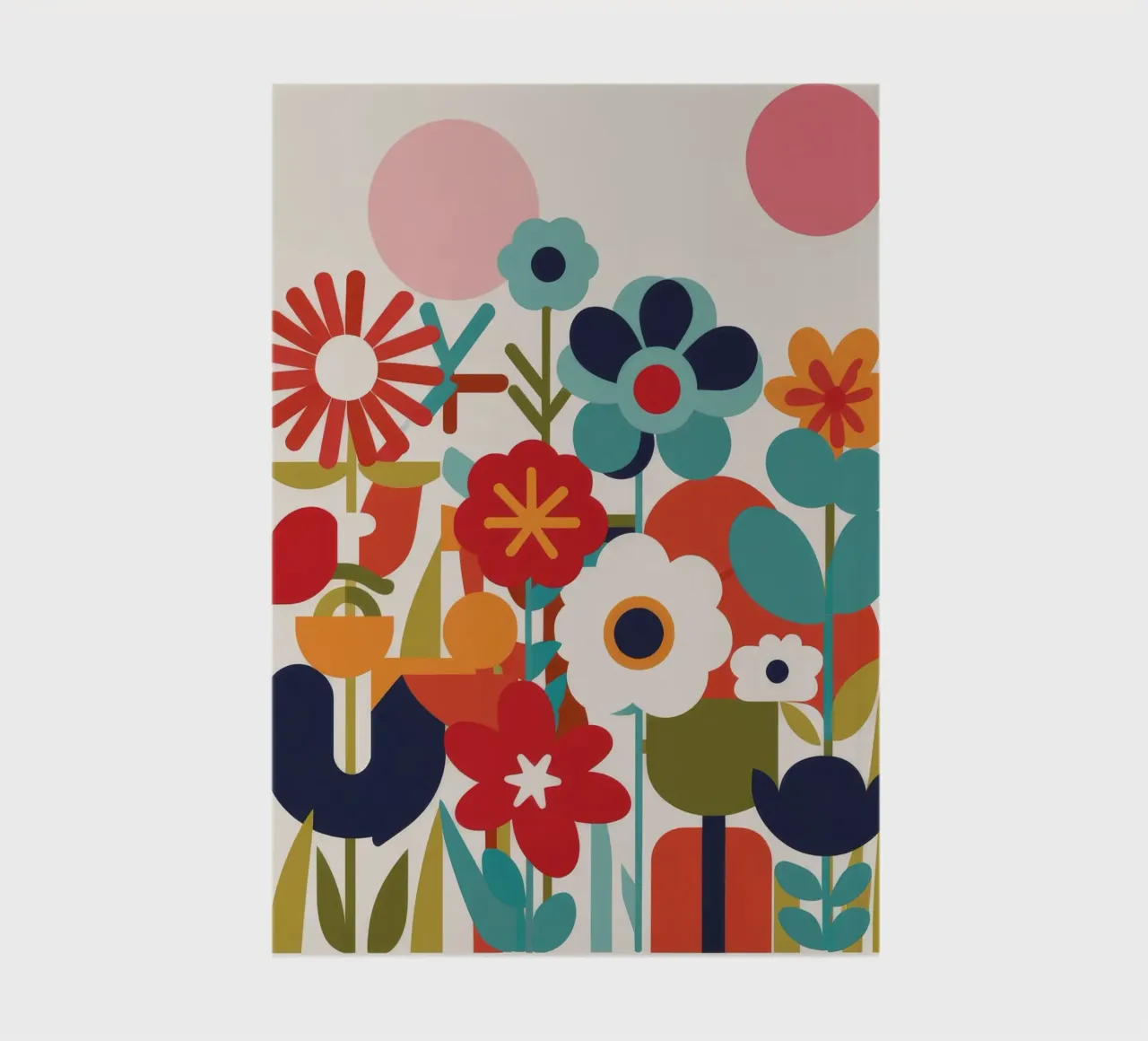 Chaotic Joyful Garden notebook by Moonlite Desire