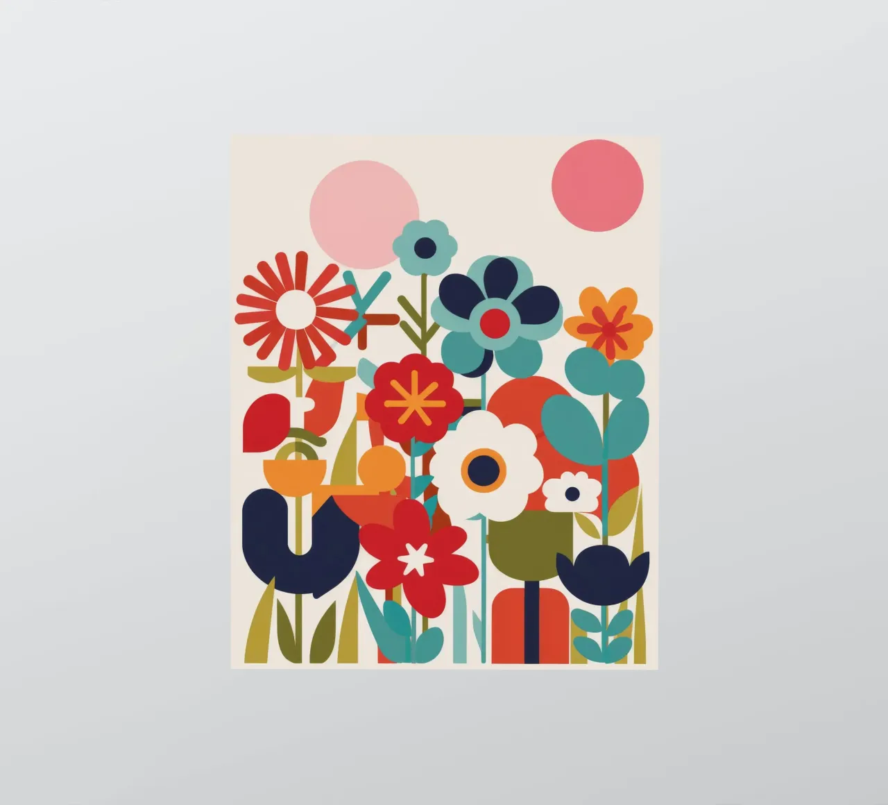 Chaotic Joyful Garden sticker by Moonlite Desire