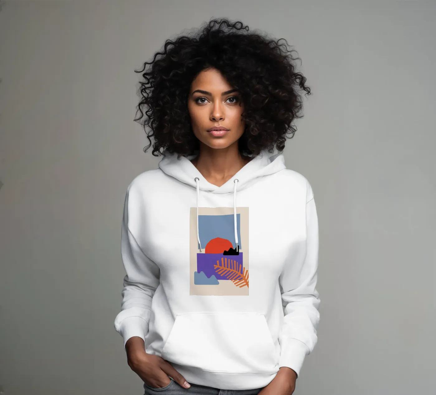 Sunset hoodie by Pure