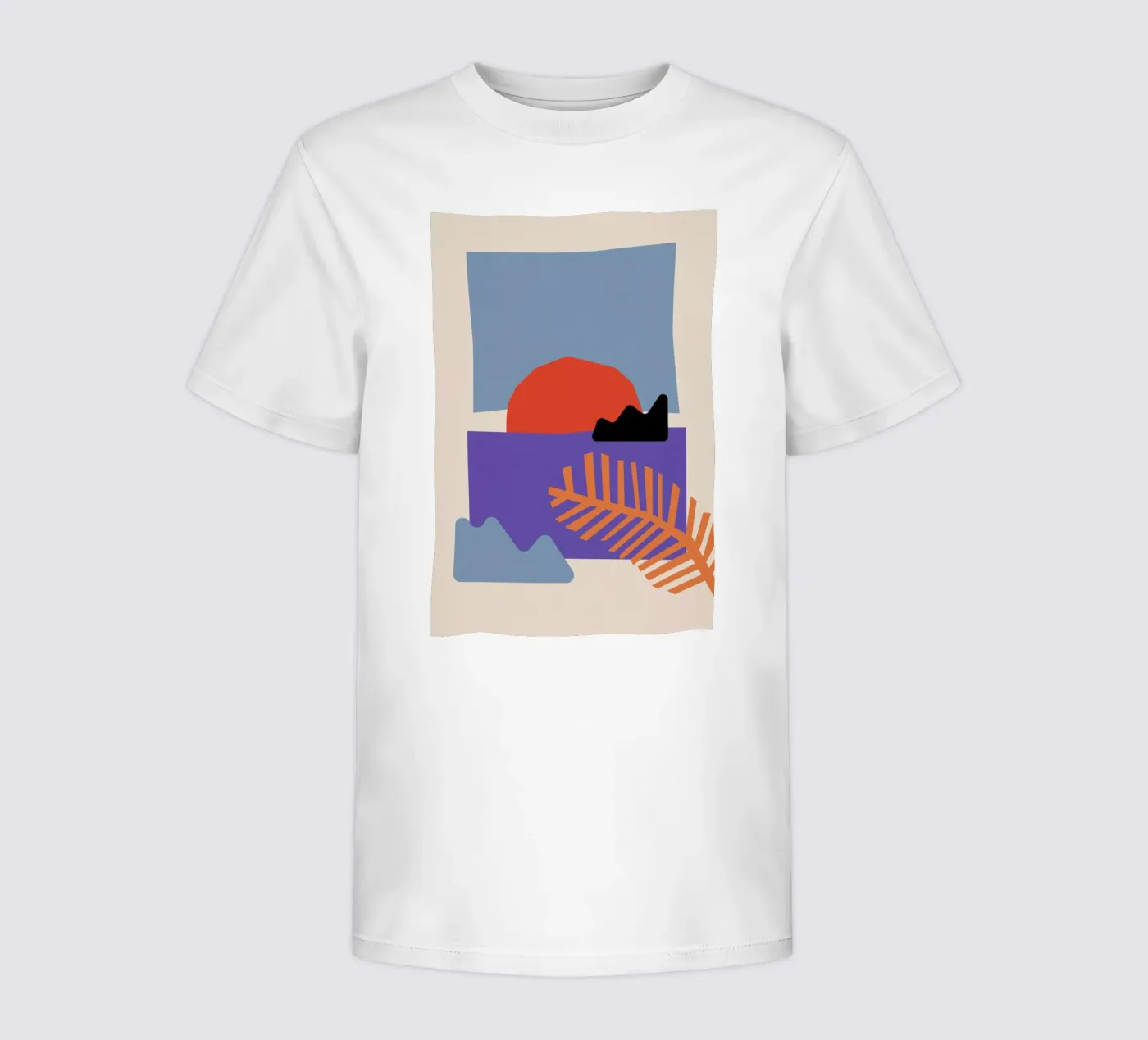 Sunset kinder t-shirt van Pure
