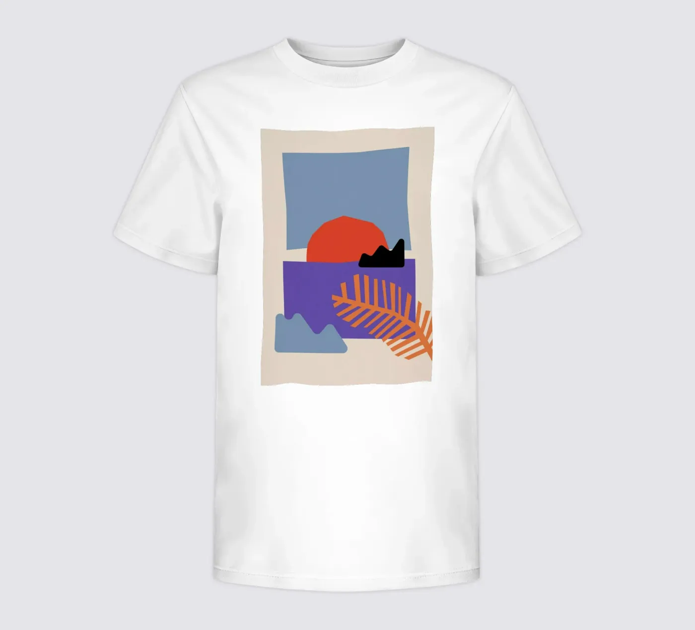 Sunset kinder t-shirt van Pure