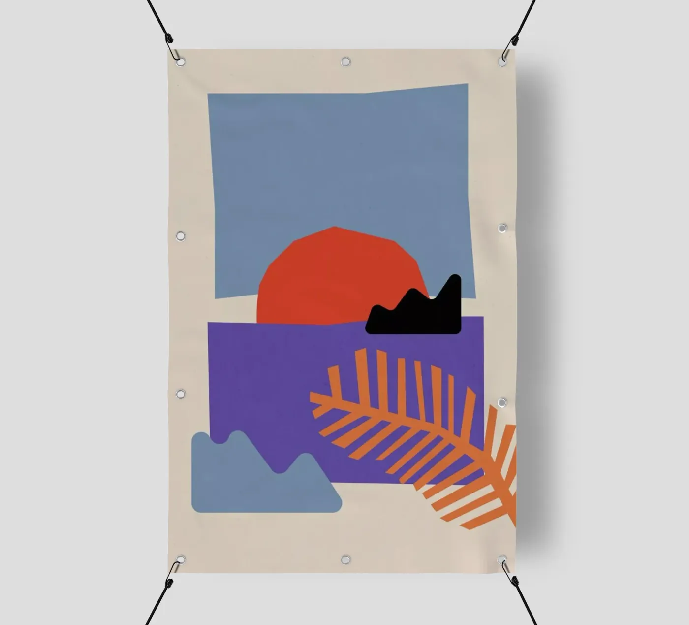 Sunset pvc-zeil van Pure
