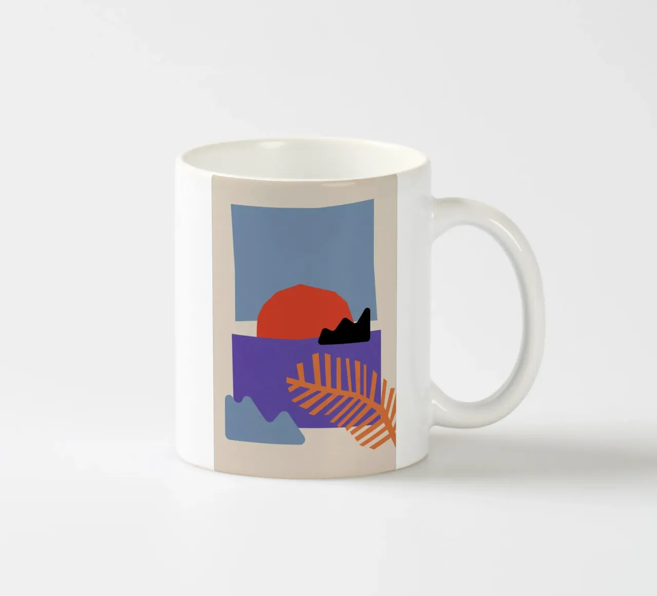 Sunset tazza in ceramica da Pure