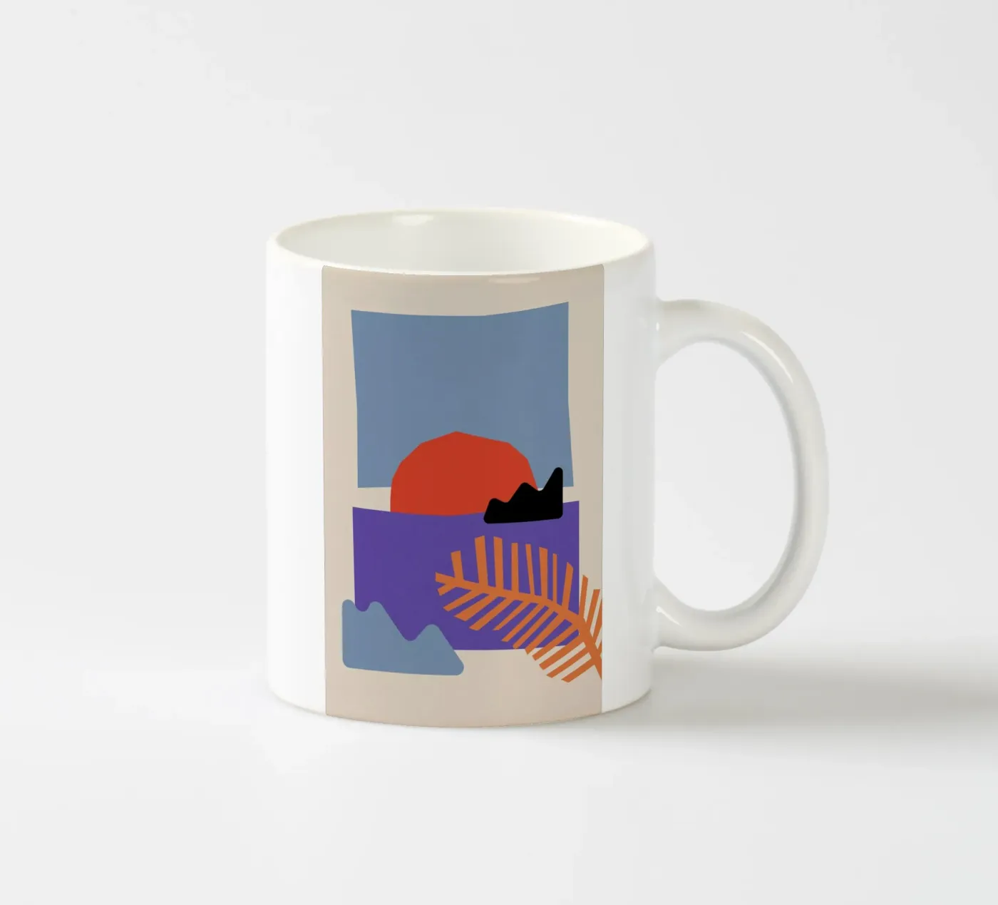 Sunset ceramic mug by Pure