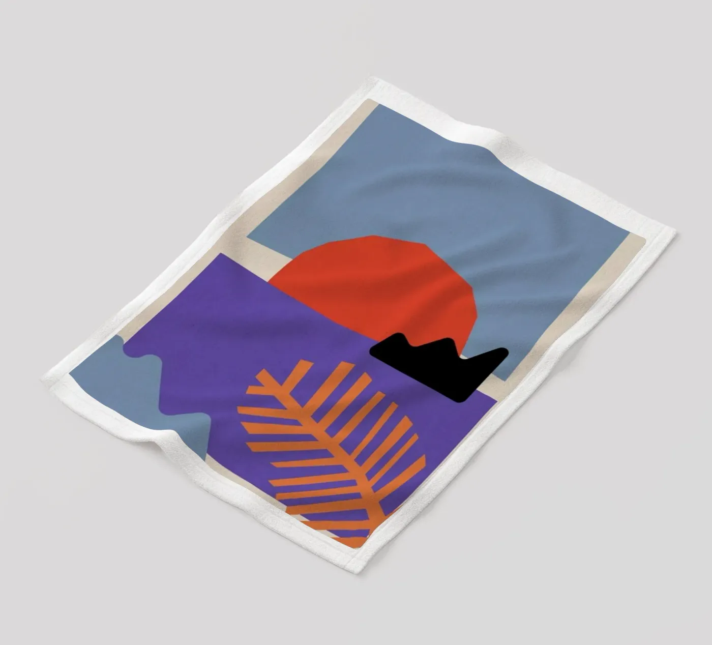 Sunset fleece blanket by Pure