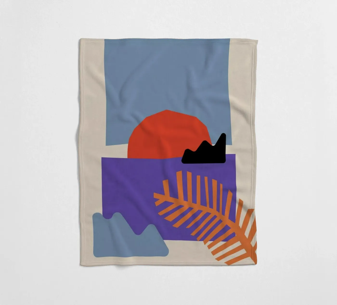 Sunset fleece blanket by Pure