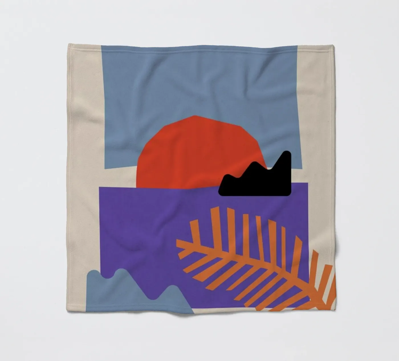 Sunset fleece blanket by Pure