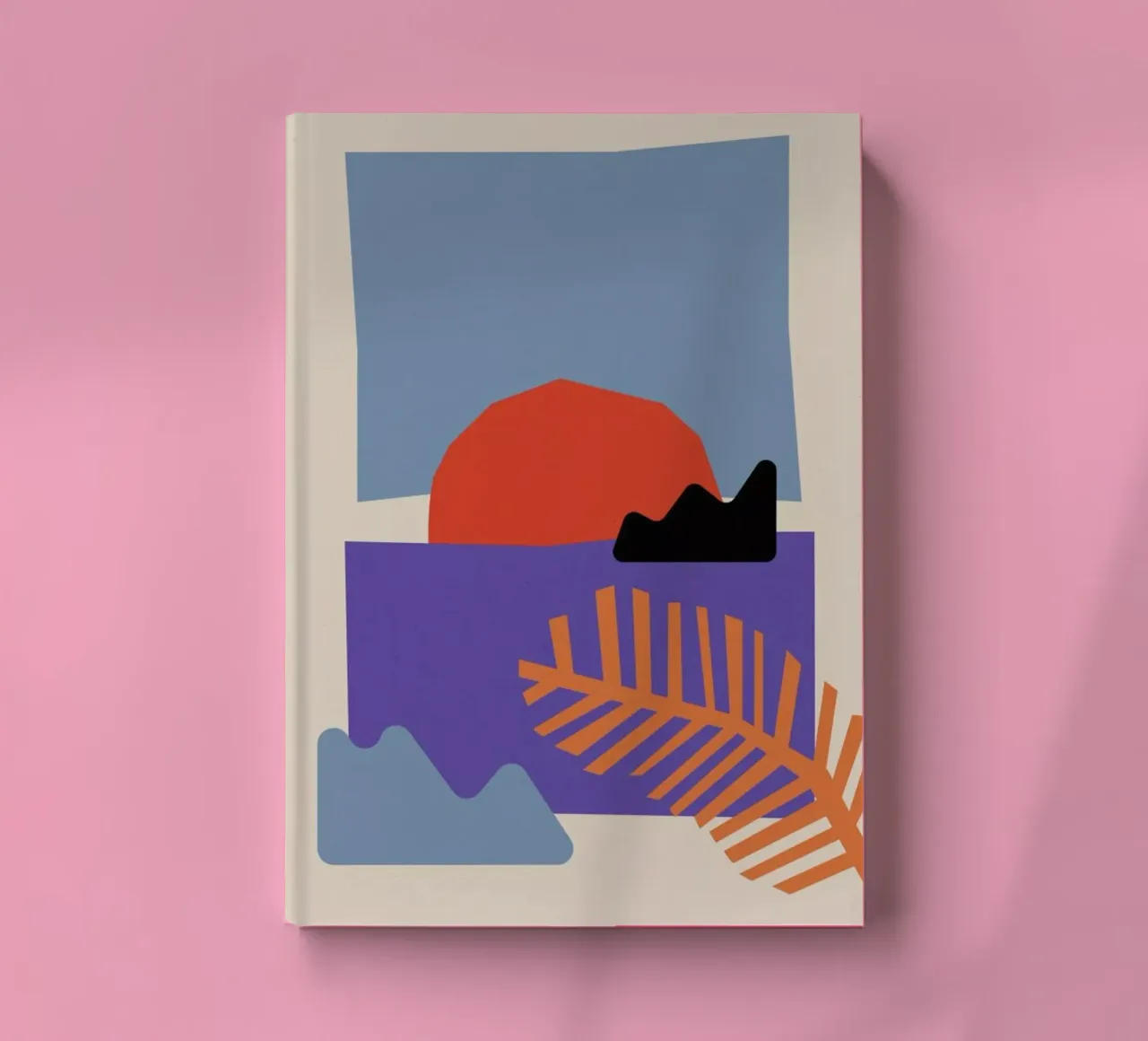 Sunset notebook by Pure
