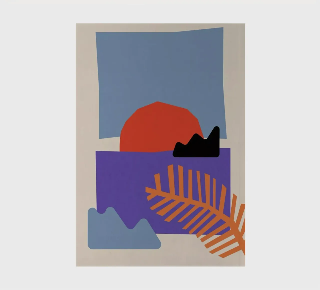 Sunset notebook by Pure