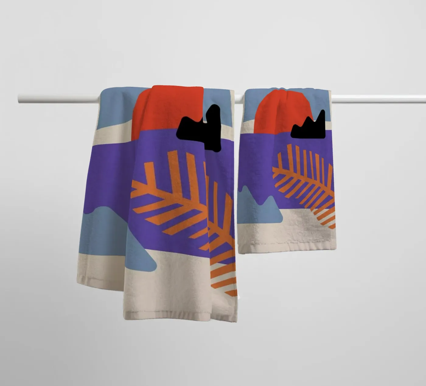 Sunset badhanddoek van Pure