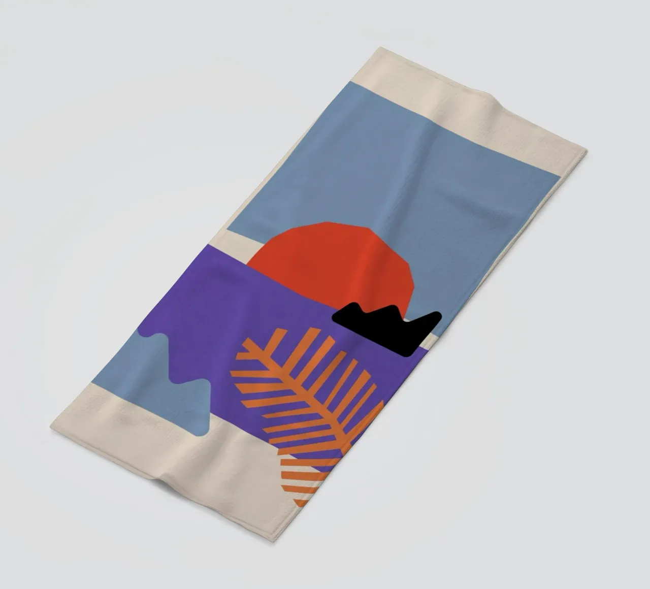 Sunset strandhanddoek van Pure