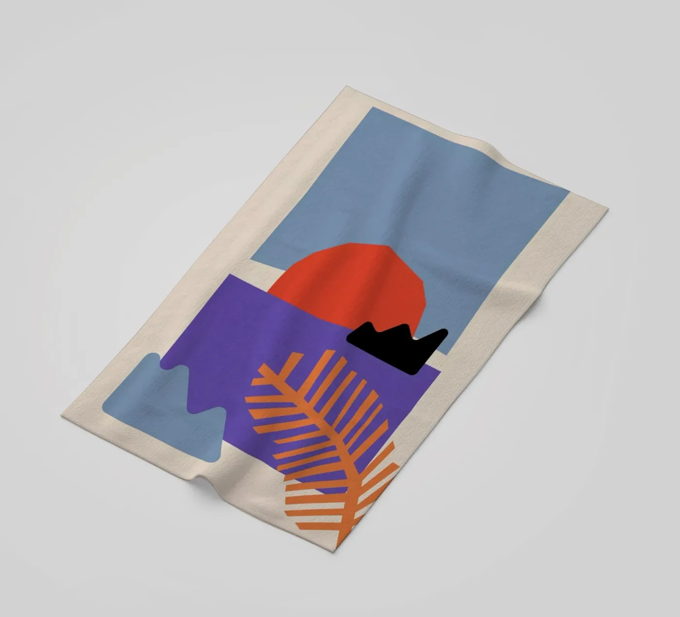 Sunset strandhanddoek van Pure