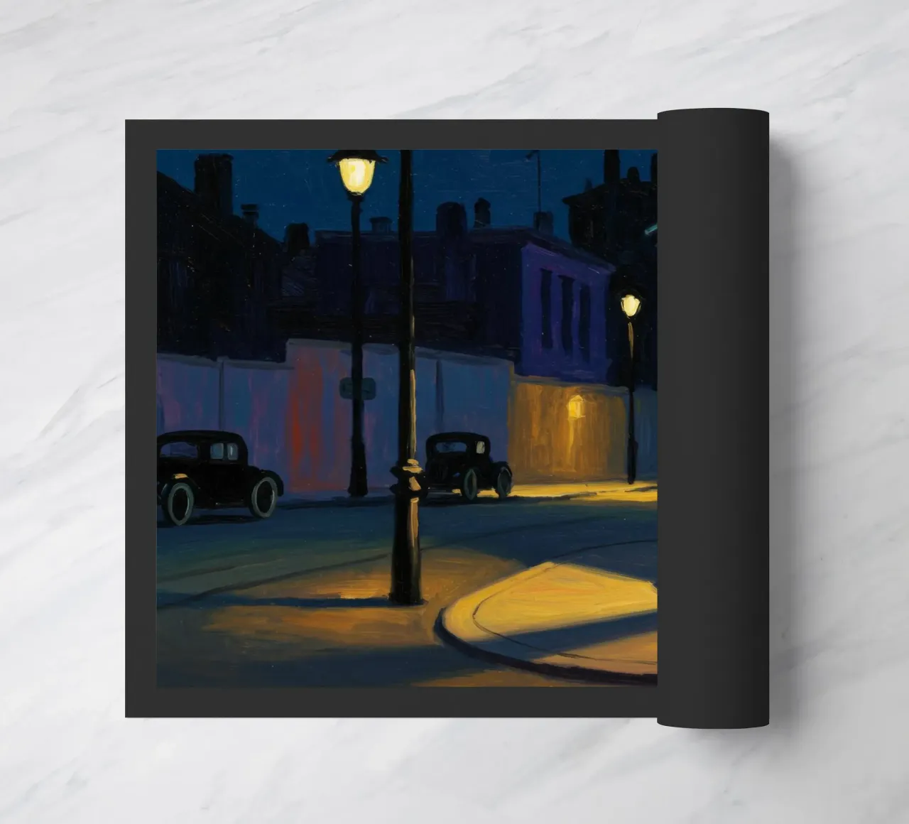 Old Nighthawks doormat by Art Center