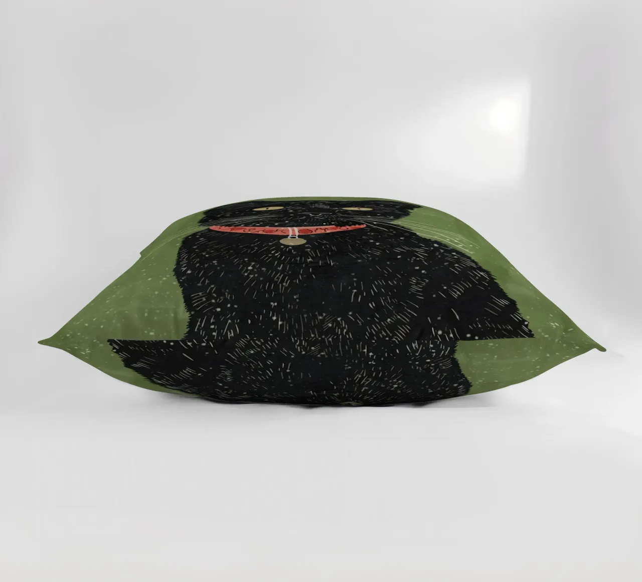 Gatto nero 8 cuscino da ThingDesign