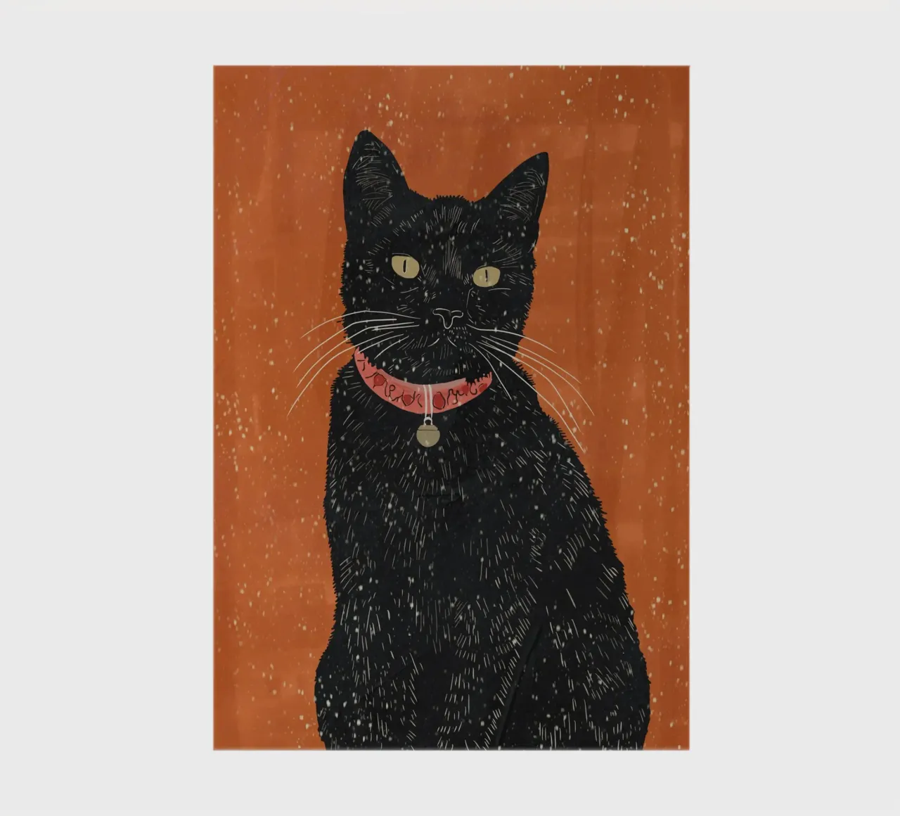 Black Cat 9 notebook by ThingDesign