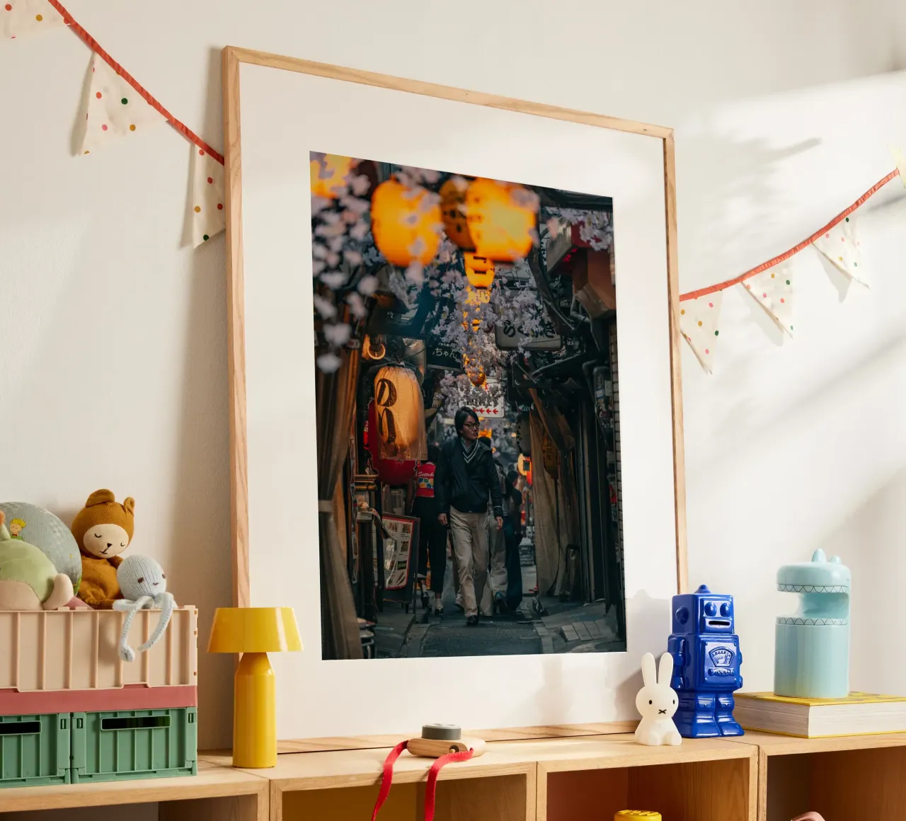 Scena di strada a Tokyo, Giappone carta hahnemühle da Marcel Bisig